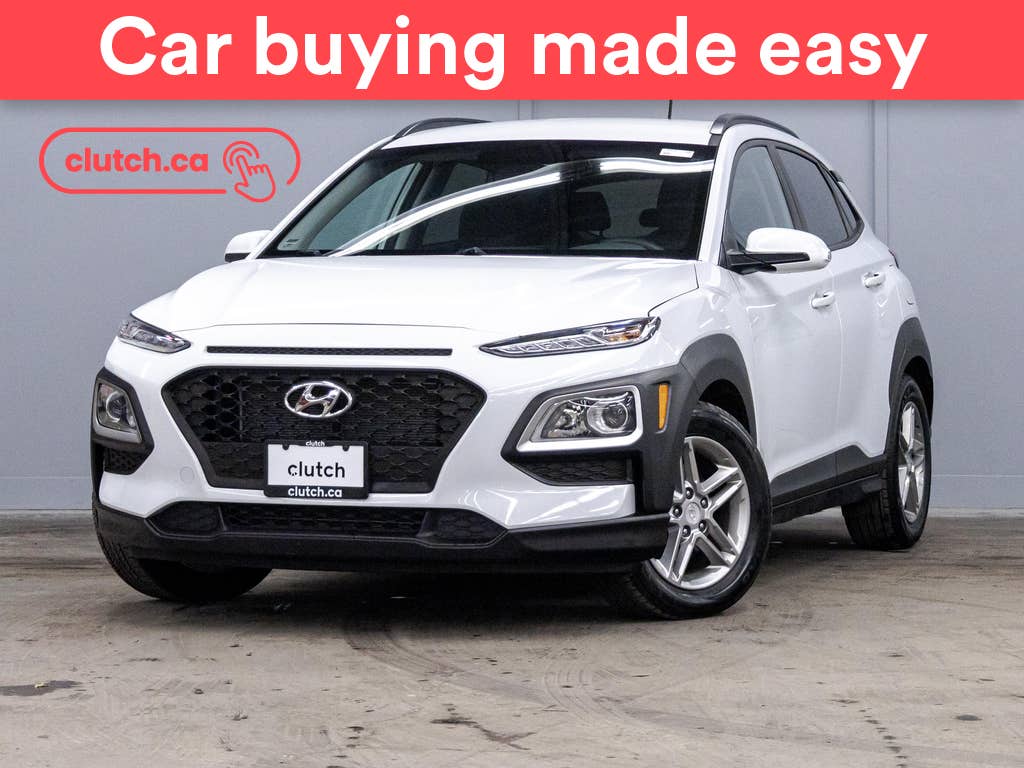 White 2020 Hyundai Kona SUV / Crossover Automatic