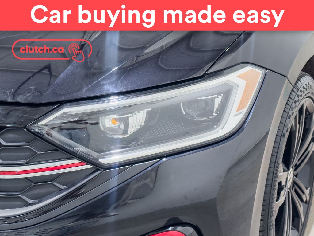 Black 2022 Volkswagen Jetta GLI Sedan Front-Wheel Drive Automatic