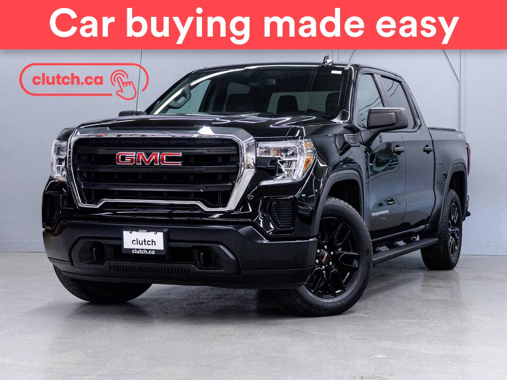 Black 2020 GMC Sierra 1500 Pickup Truck Four-Wheel Drive Automatic