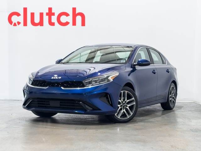 Blue 2023 Kia Forte Sedan Automatic