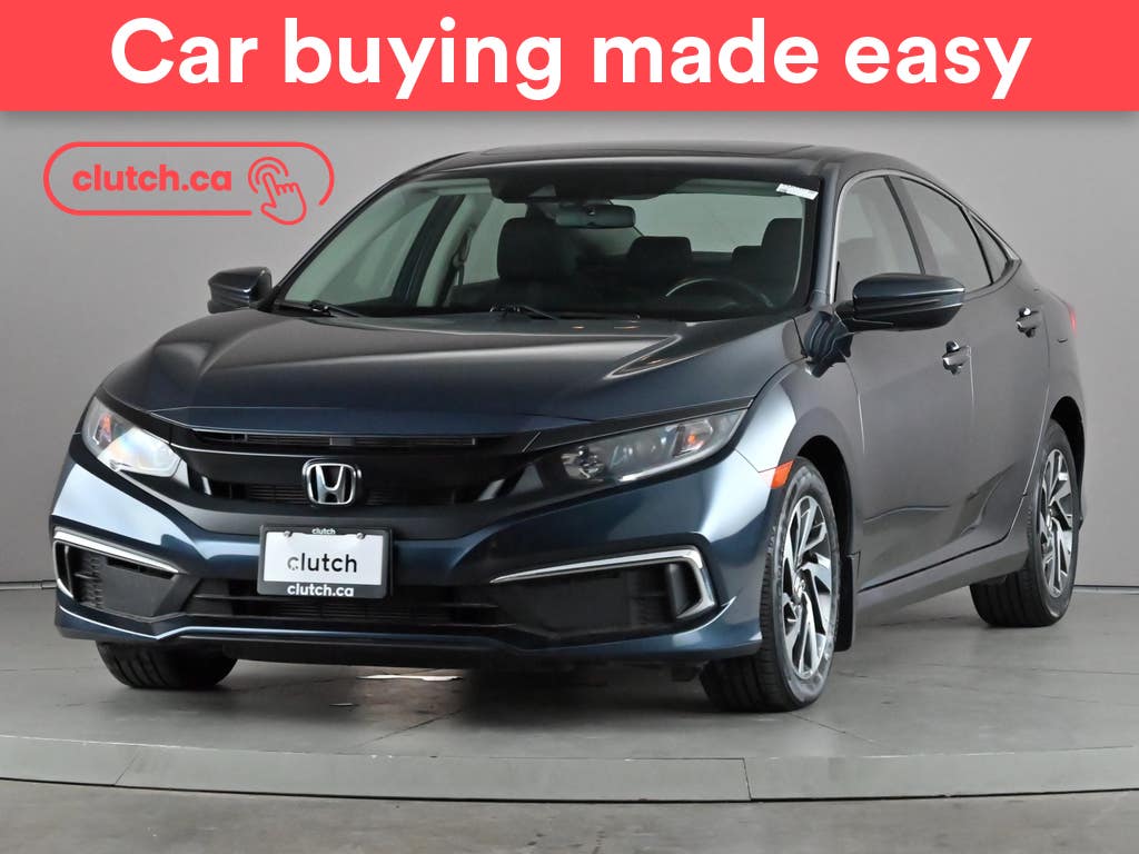 Gray 2020 Honda Civic EX Sedan FWD Sedan Front-Wheel Drive Automatic