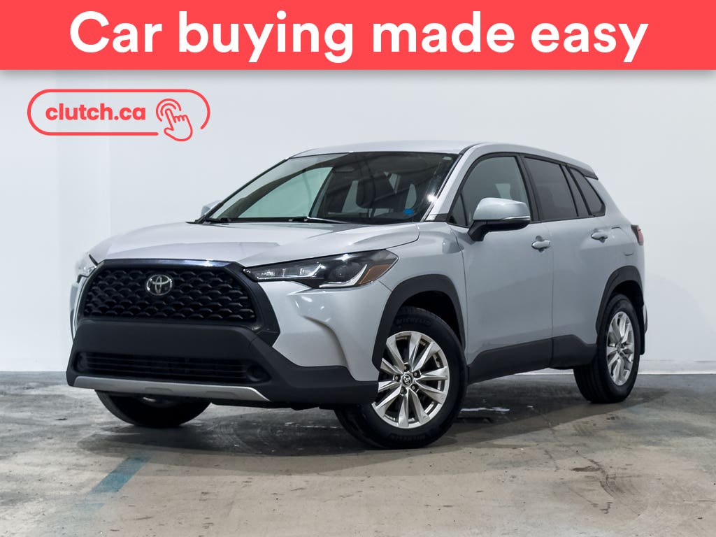 Silver 2023 Toyota Corolla Cross SUV / Crossover Front-Wheel Drive Automatic