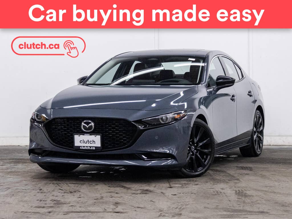 Gray 2025 Mazda MAZDA3 GT Sedan AWD with Turbo Sedan Automatic