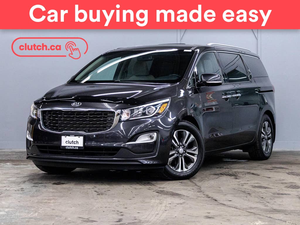 Gray 2019 Kia Sedona Minivan Front-Wheel Drive Automatic