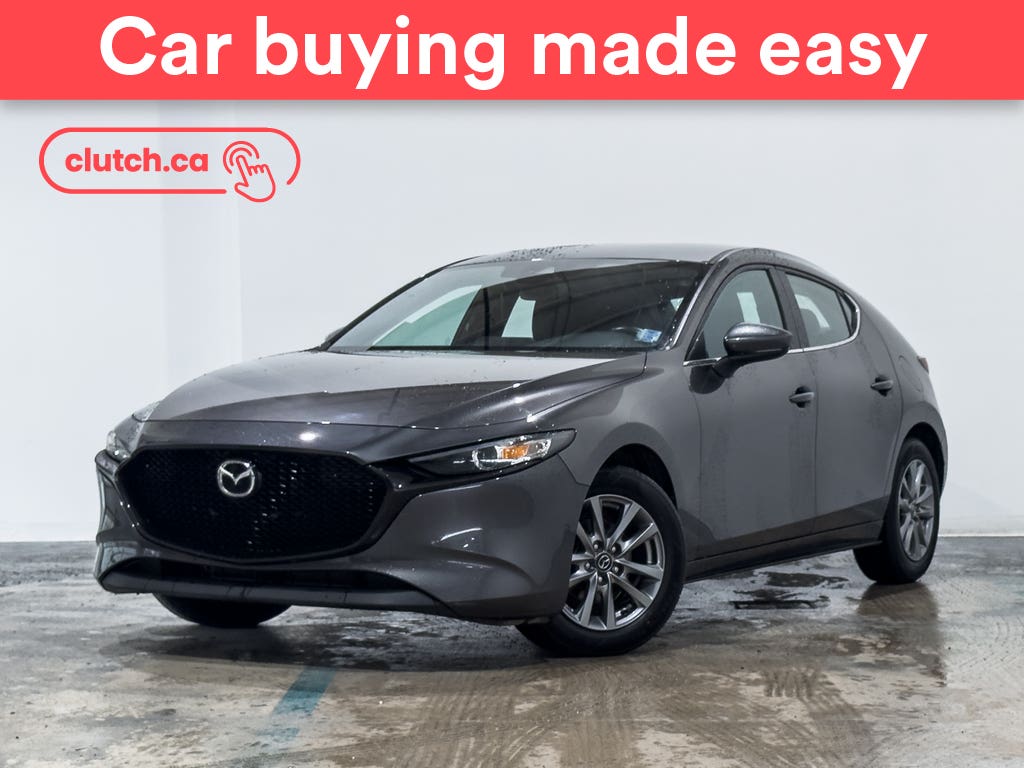 Gray 2023 Mazda MAZDA3 Sport Hatchback Manual