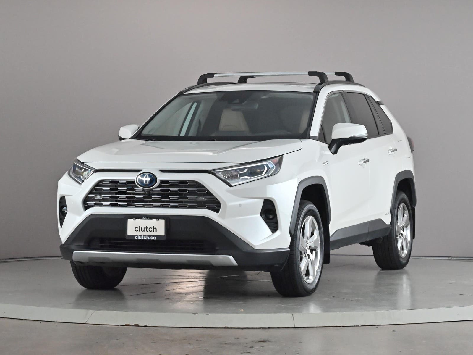 White 2020 Toyota RAV4 Hybrid SUV / Crossover All-Wheel Drive Automatic