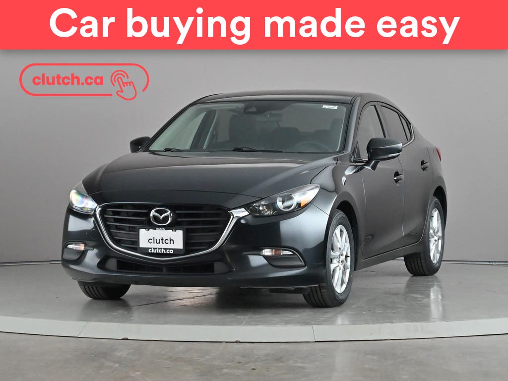Black 2018 Mazda MAZDA3 Sedan Automatic