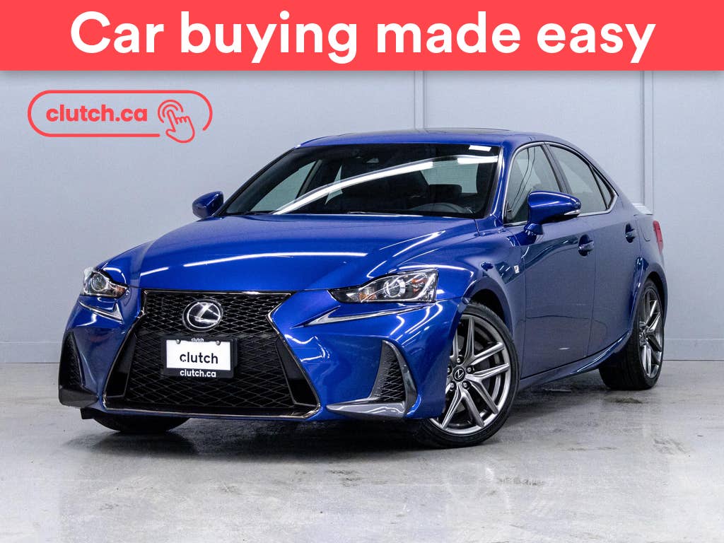 Blue 2017 Lexus IS Sedan All-Wheel Drive Automatic