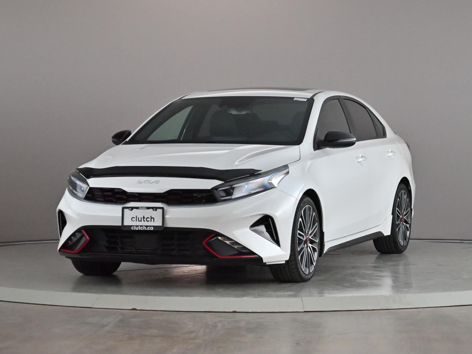 White 2023 Kia Forte Sedan  Automatic