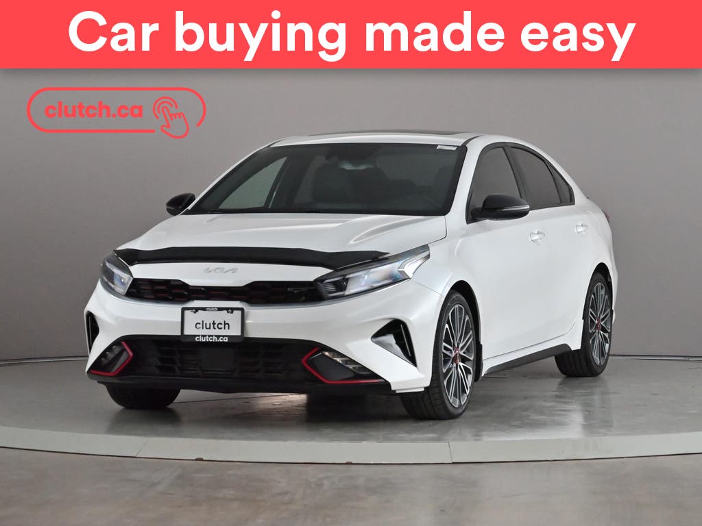 White 2023 Kia Forte Sedan Automatic