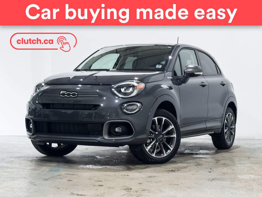Gray 2023 FIAT 500X SUV / Crossover All-Wheel Drive Automatic