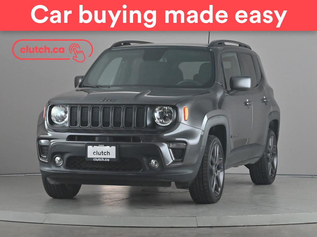 Gray 2021 Jeep Renegade 80th Anniversary Edition 4WD SUV / Crossover Four-Wheel Drive Automatic