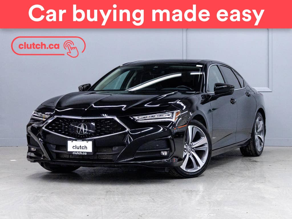Black 2022 Acura TLX Sedan Automatic