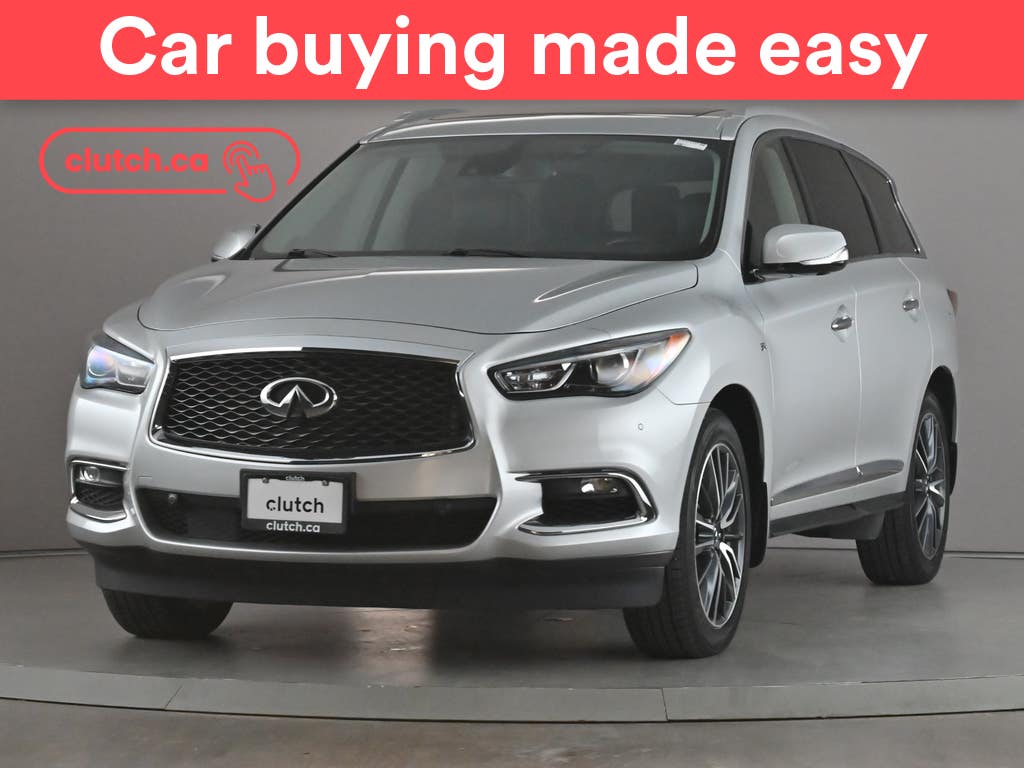 Silver 2017 INFINITI QX60 AWD SUV / Crossover All-Wheel Drive Automatic