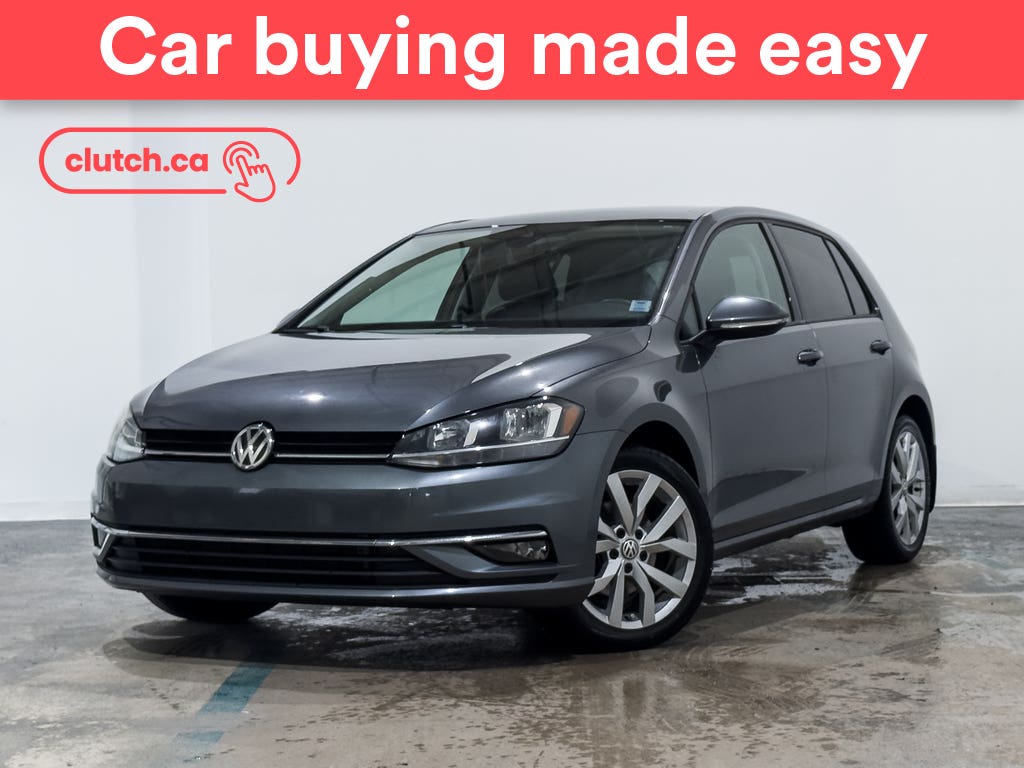 Gray 2021 Volkswagen Golf Hatchback Automatic