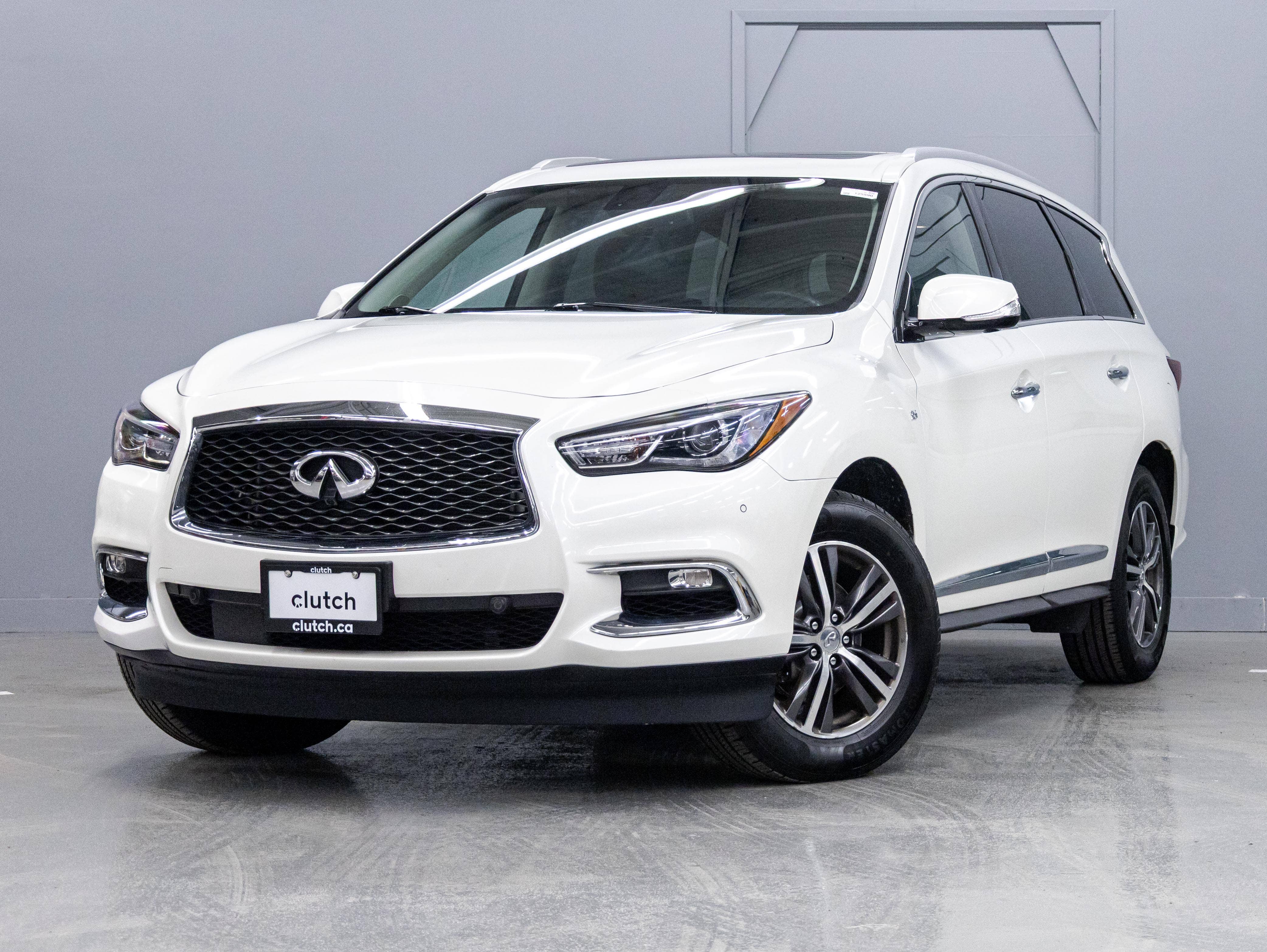 White 2018 INFINITI QX60 SUV / Crossover All-Wheel Drive Automatic