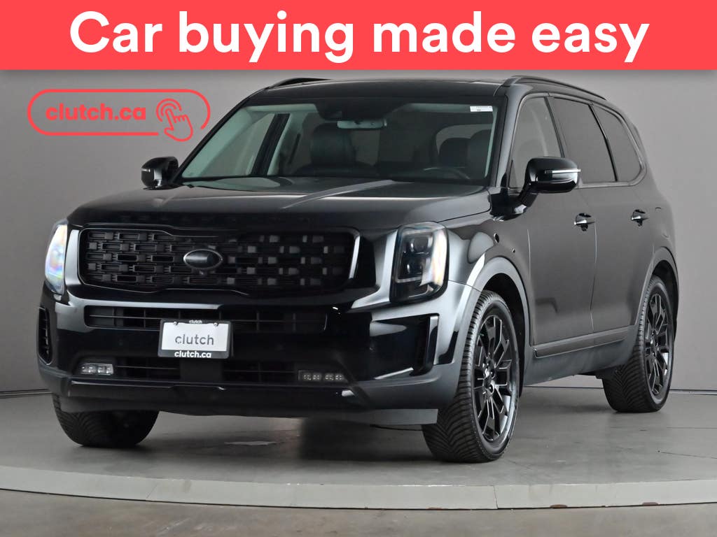 Black 2021 Kia Telluride SUV / Crossover All-Wheel Drive Automatic