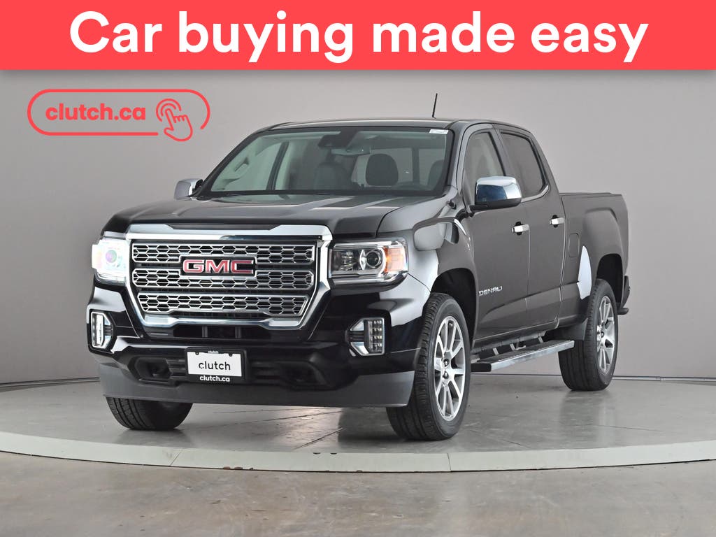 Black 2022 GMC Canyon Pickup Truck Four-Wheel Drive Automatic