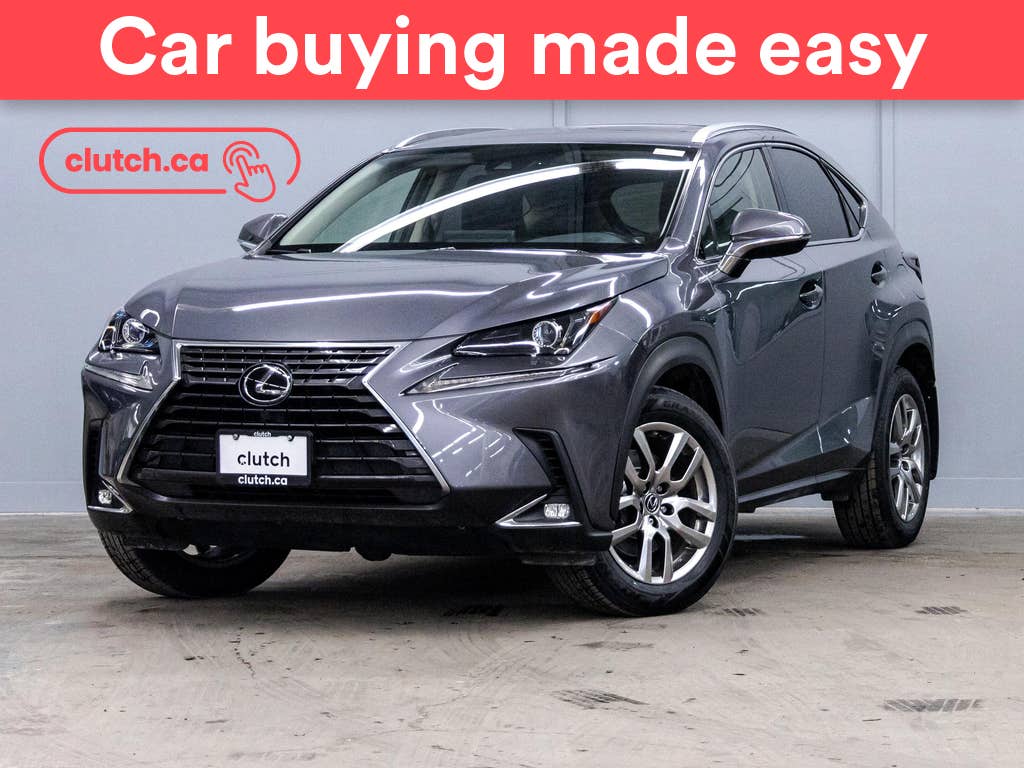 Gray 2020 Lexus NX SUV / Crossover All-Wheel Drive Automatic
