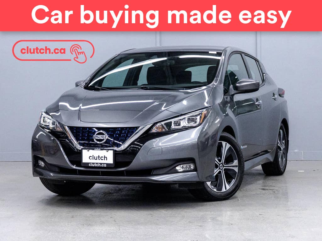 Gray 2018 Nissan LEAF Hatchback Front-Wheel Drive Automatic