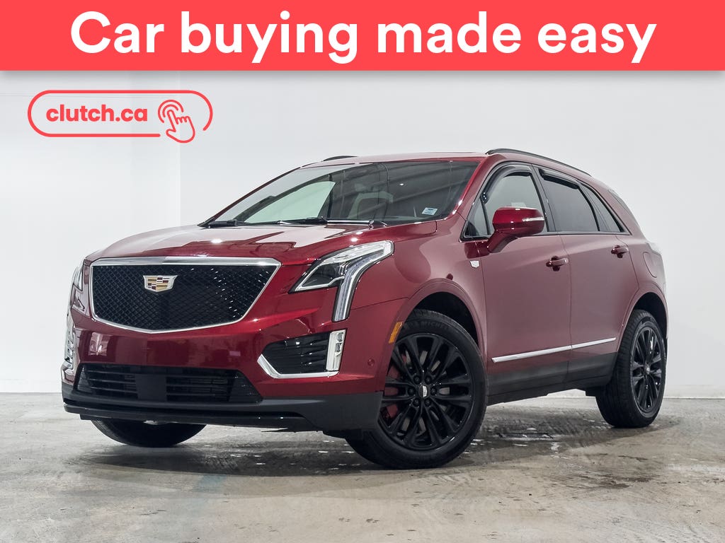 Red 2024 Cadillac XT5 SUV / Crossover Four-Wheel Drive Automatic
