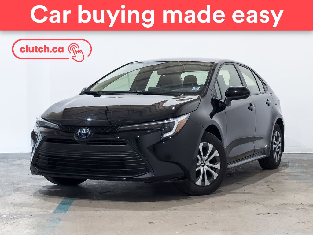 Black 2024 Toyota Corolla Hybrid Sedan All-Wheel Drive Automatic