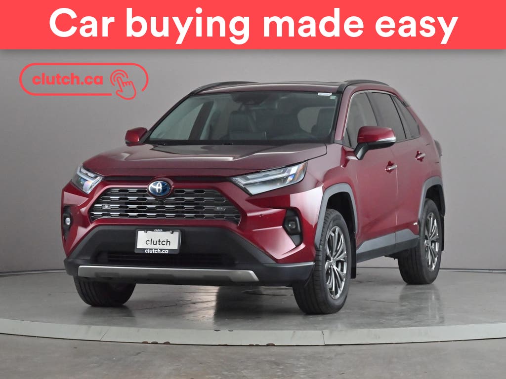 Red 2022 Toyota RAV4 Hybrid SUV / Crossover All-Wheel Drive Automatic