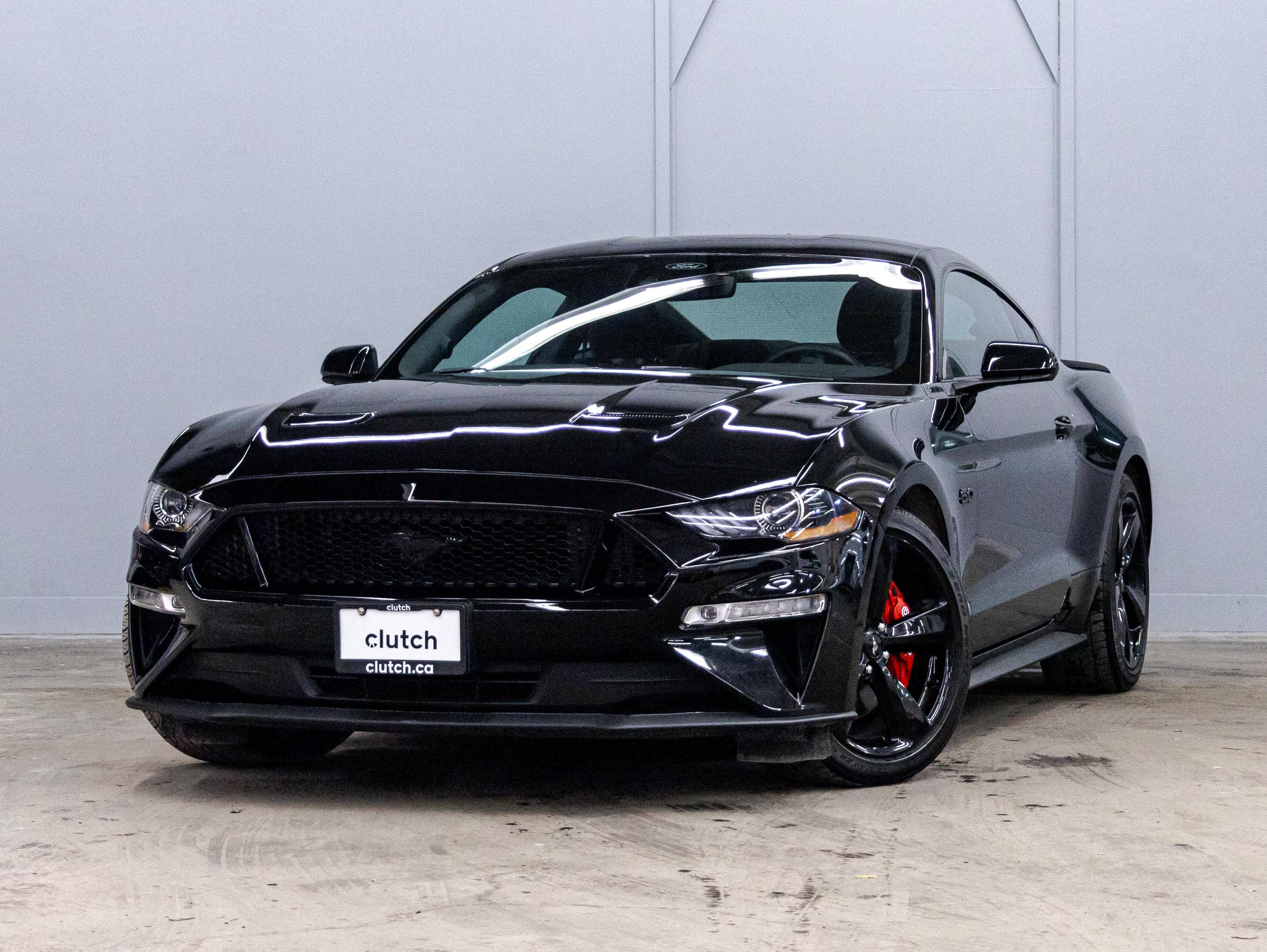 Black 2022 Ford Mustang Coupe Rear-Wheel Drive Automatic
