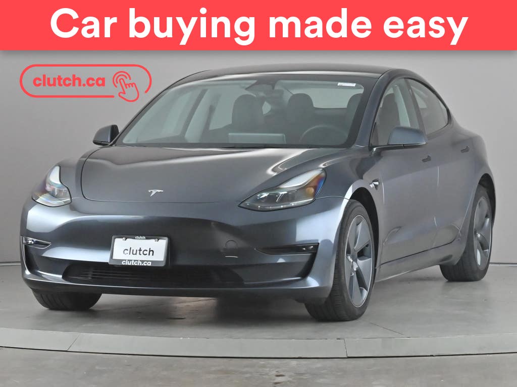 Gray 2023 Tesla Model 3 Long Range AWD Sedan All-Wheel Drive Automatic