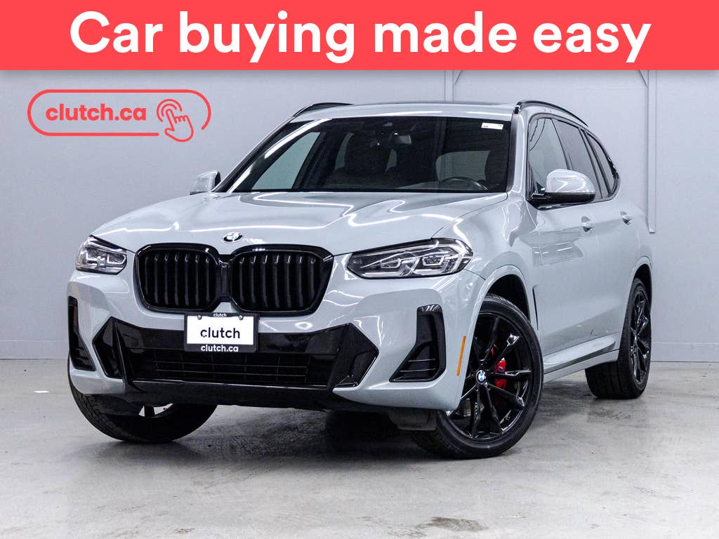 Gray 2022 BMW X3 SUV / Crossover All-Wheel Drive Automatic