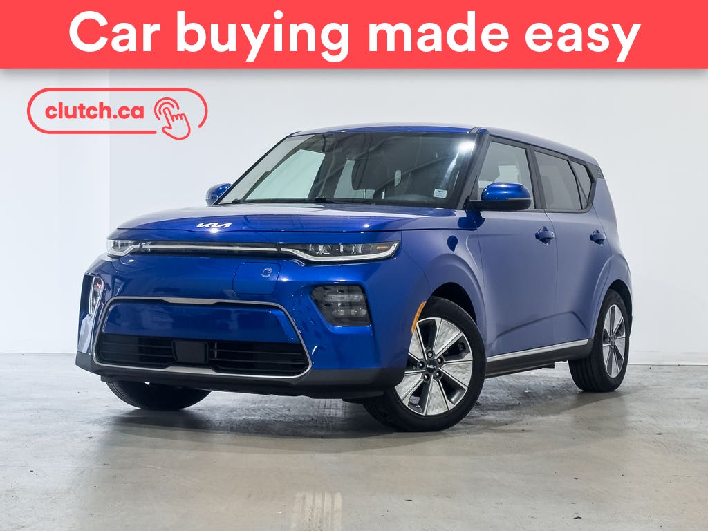 Blue 2022 Kia Soul EV Wagon Automatic