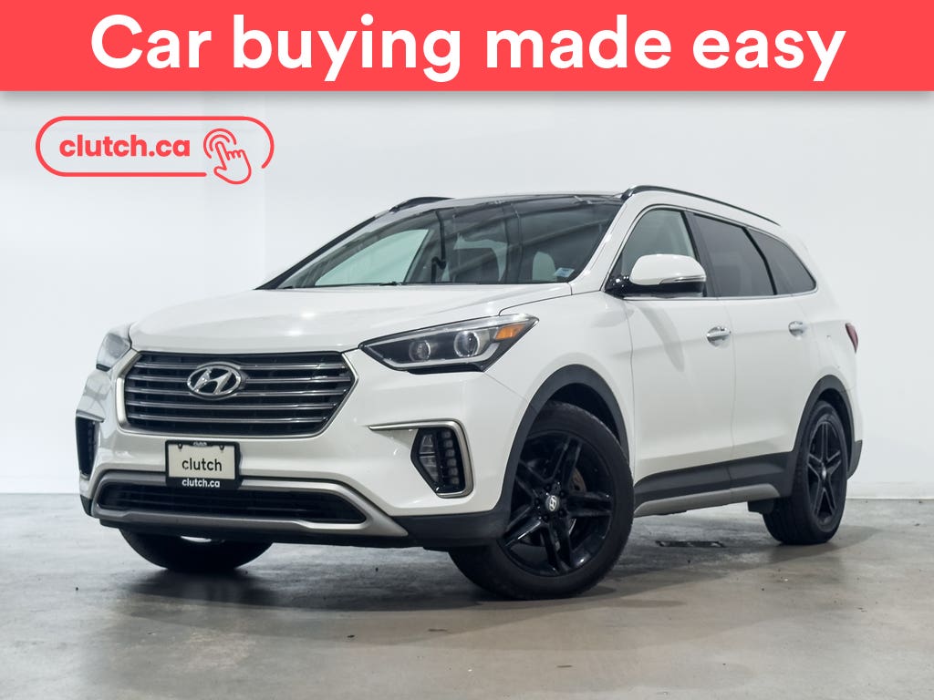 White 2017 Hyundai Santa Fe XL SUV / Crossover Automatic