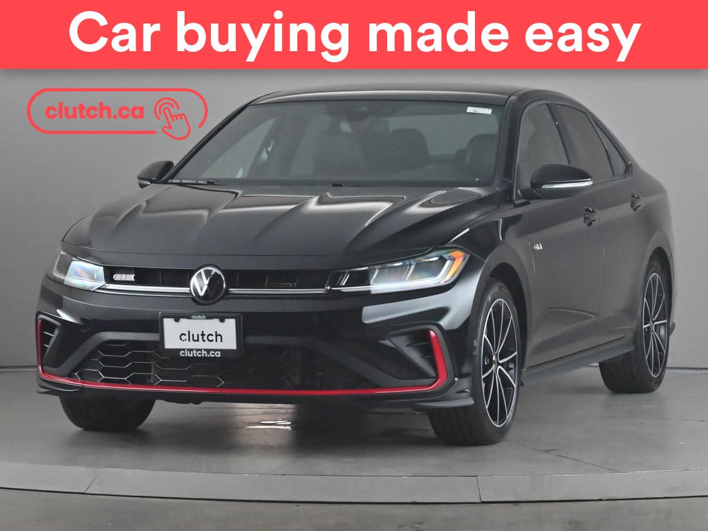 Black 2025 Volkswagen Jetta GLI Autobahn FWD Sedan Front-Wheel Drive Automatic