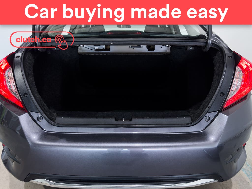 Gray 2019 Honda Civic Sedan Front-Wheel Drive Automatic