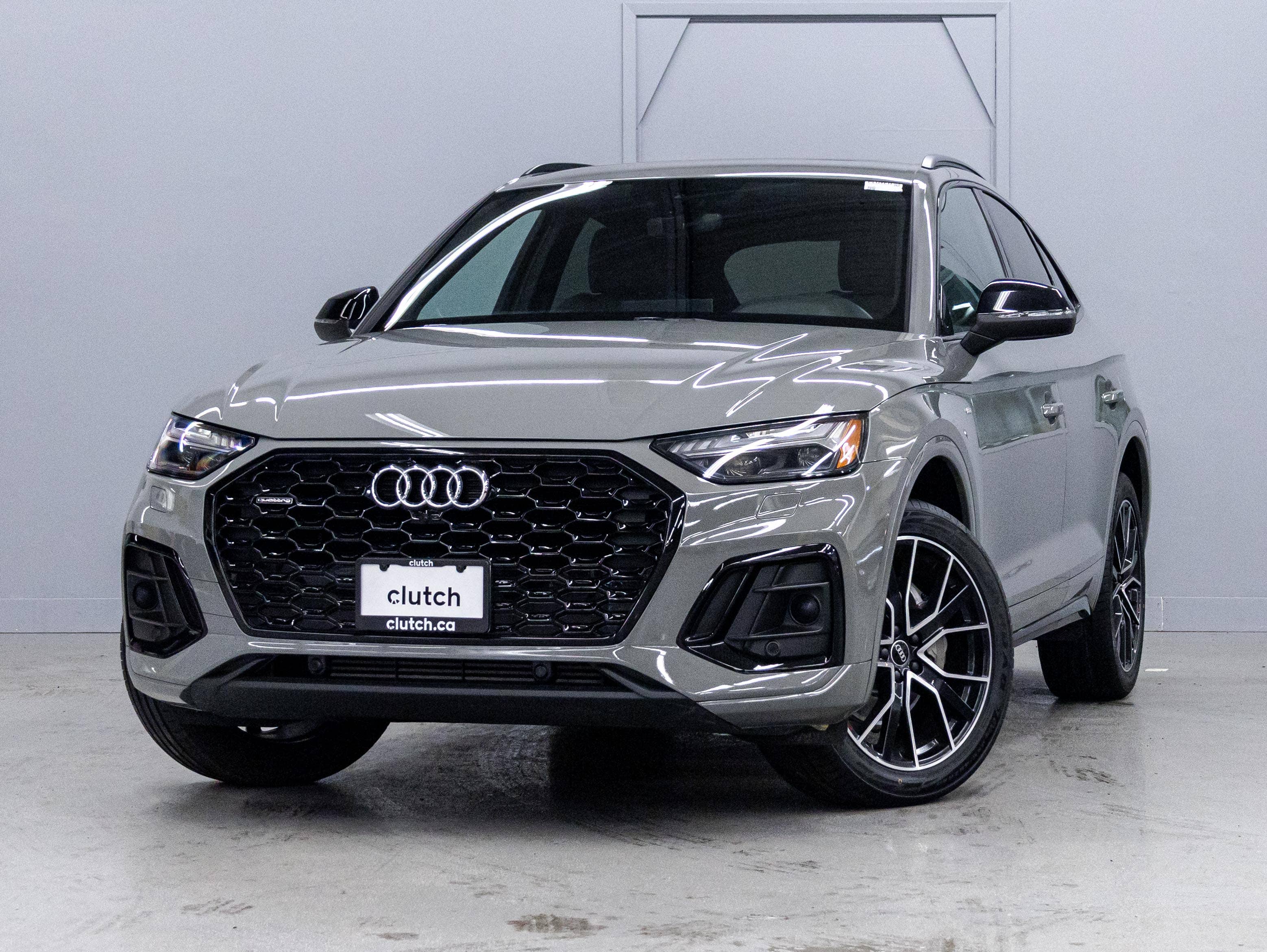 Gray 2022 Audi Q5 Sportback Sedan  Automatic