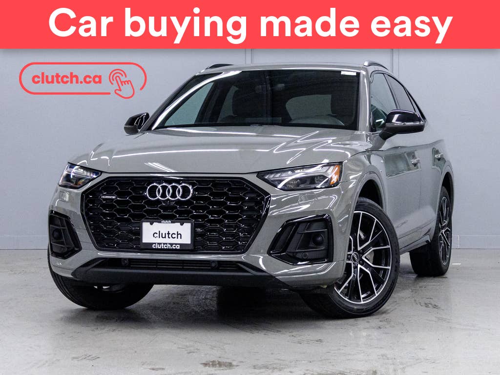 Gray 2022 Audi Q5 Sportback Sedan Automatic