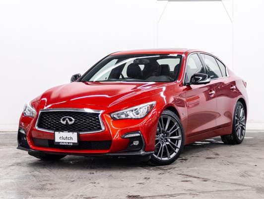 Infiniti Q50 Red Sport AWD