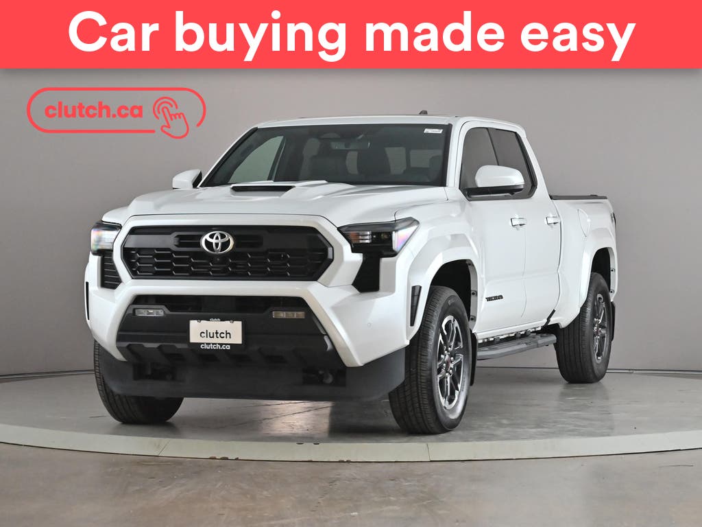 White 2025 Toyota Tacoma Pickup Truck Four-Wheel Drive Automatic