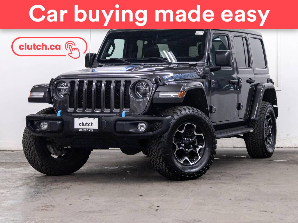 Gray 2021 Jeep Wrangler 4xe SUV / Crossover Four-Wheel Drive Automatic