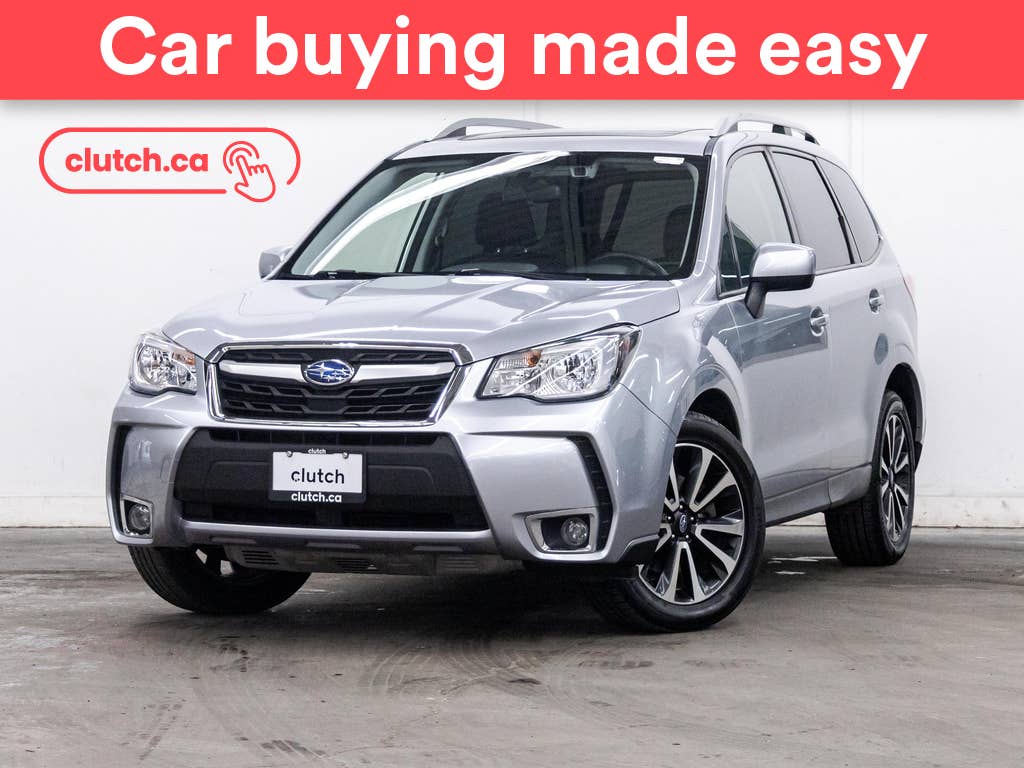 Silver 2018 Subaru Forester SUV / Crossover All-Wheel Drive Automatic