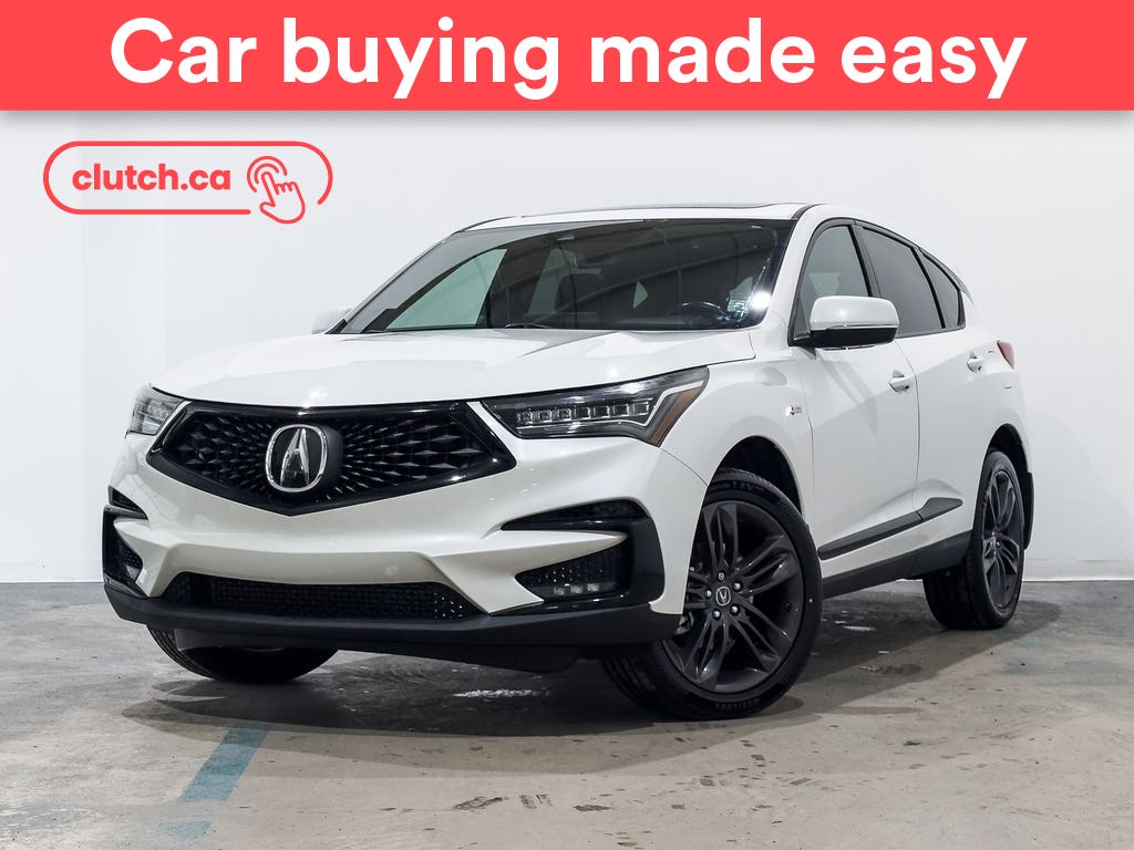 White 2020 Acura RDX SUV / Crossover All-Wheel Drive Automatic