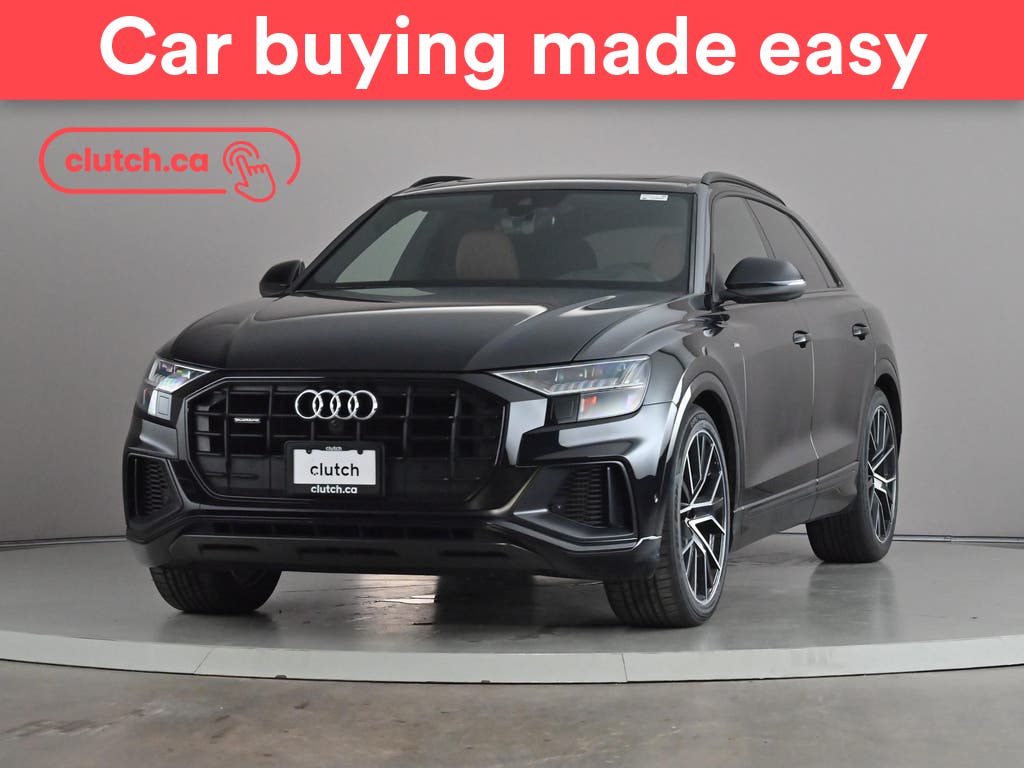 Black 2020 Audi Q8 SUV / Crossover Automatic