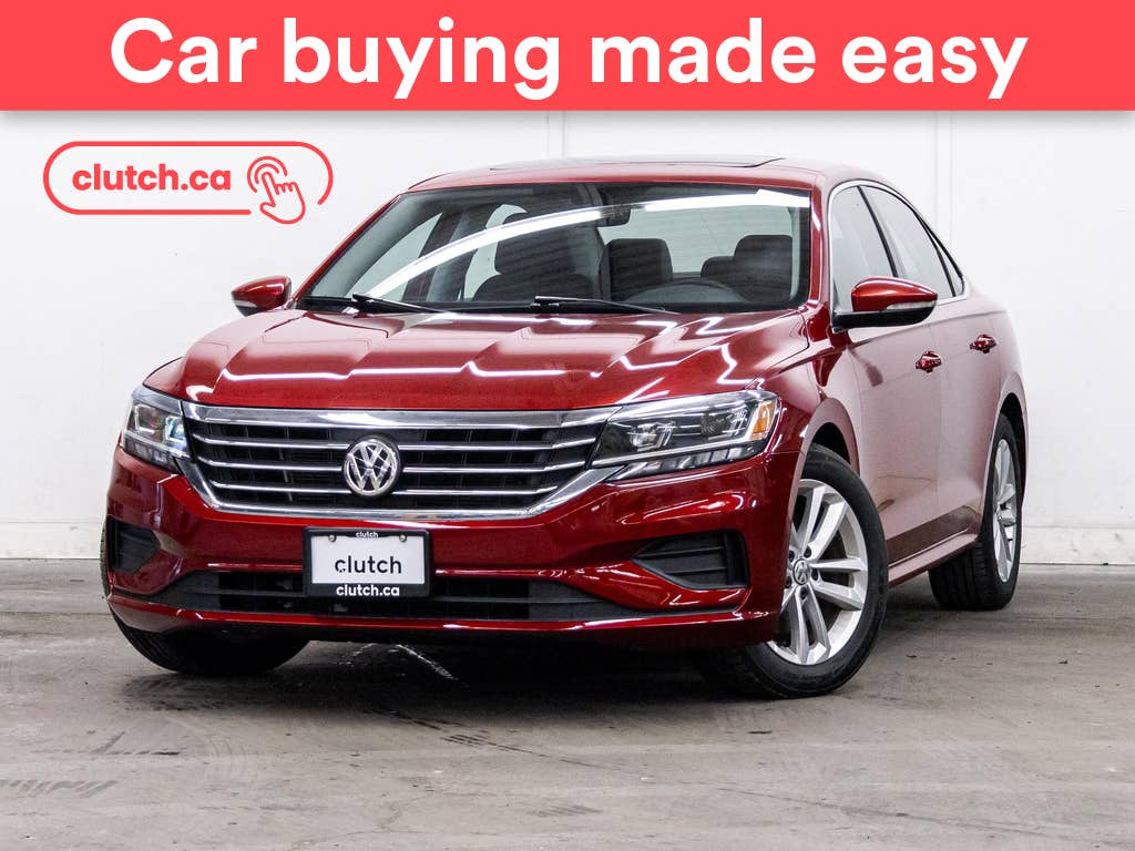 Red 2021 Volkswagen Passat Sedan Automatic