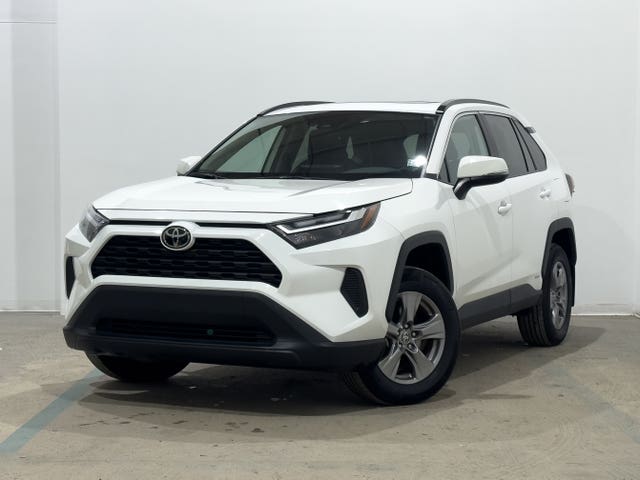 White 2025 Toyota RAV4 Hybrid