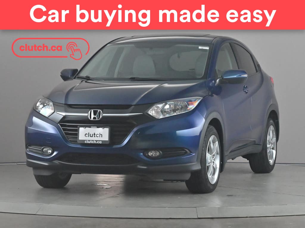 Blue 2017 Honda HR-V EX AWD SUV / Crossover All-Wheel Drive Automatic