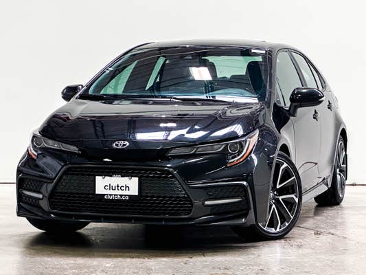 Toyota Corolla SE w/ Upgrade Pkg.