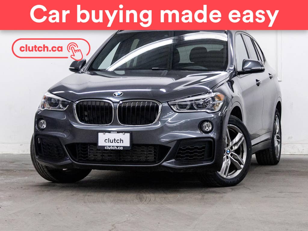 Gray 2018 BMW X1 SUV / Crossover All-Wheel Drive Automatic