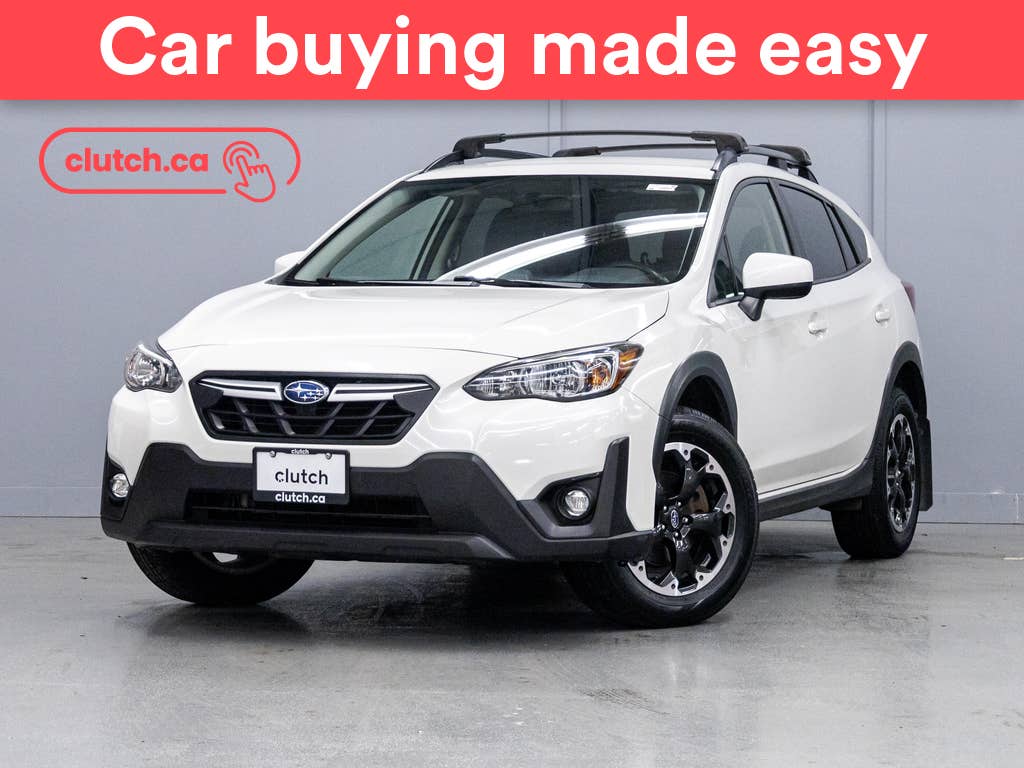 White 2021 Subaru Crosstrek SUV / Crossover Manual