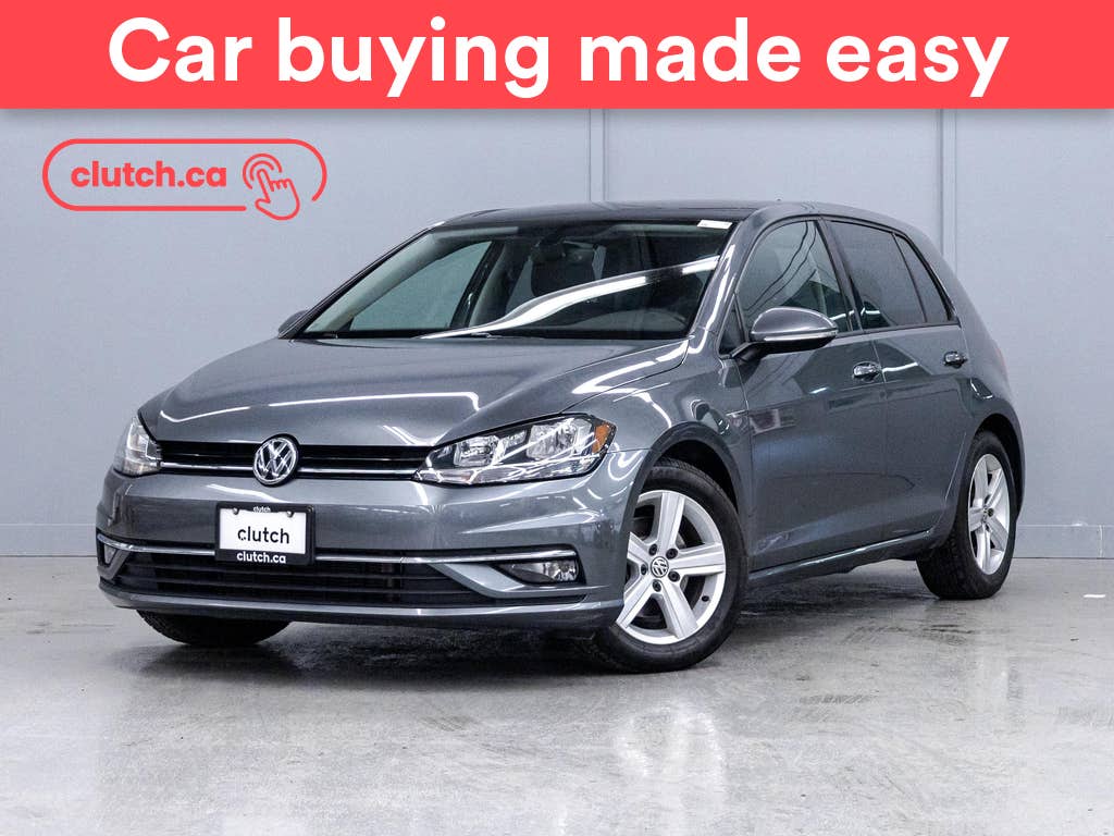 Gray 2018 Volkswagen Golf Hatchback Automatic