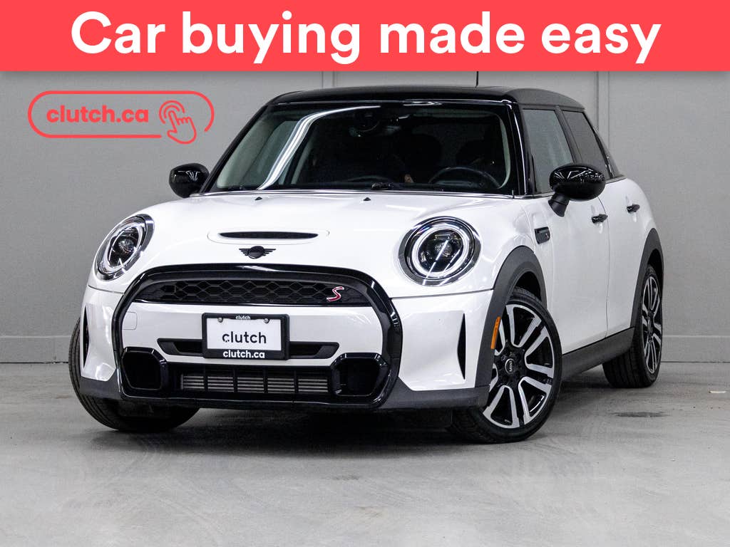 White 2024 MINI Cooper Hatchback Front-Wheel Drive Automatic